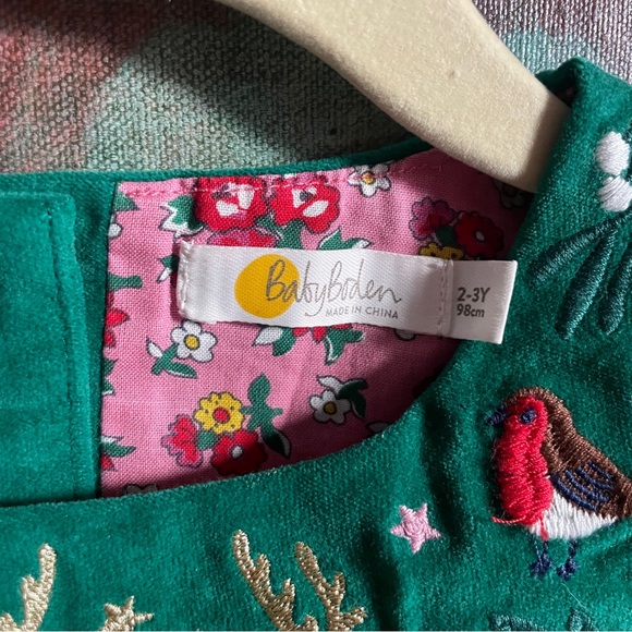 Baby Boden Embroidered Woodland Jumper - Picture 3 of 5